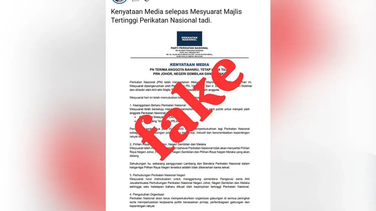PAS-Led Coalition Denies Misleading Claims About State Election Boycott Plans