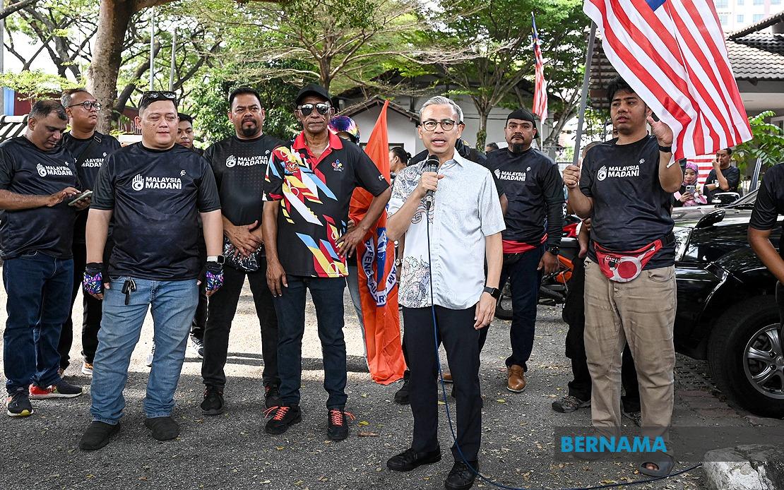 Nearly 300 Motorcyclists Rally Through Lembah Pantai in Merdeka Unity Convoy