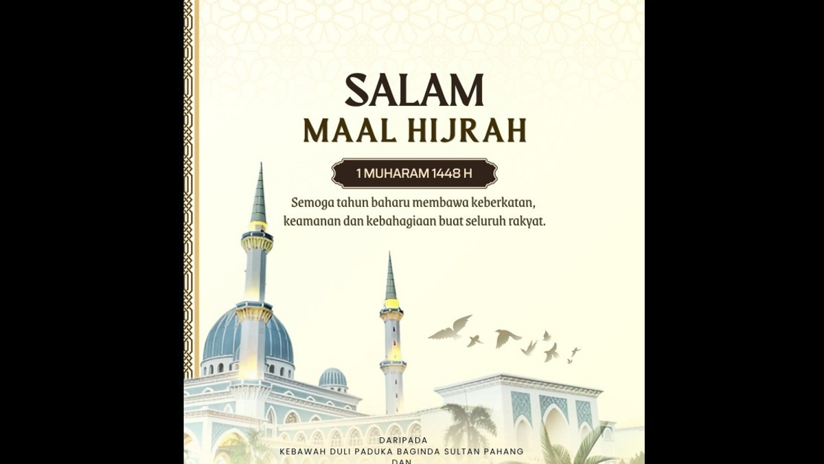 Pahang Royalty Extend Maal Hijrah Greetings to State's Muslim Community