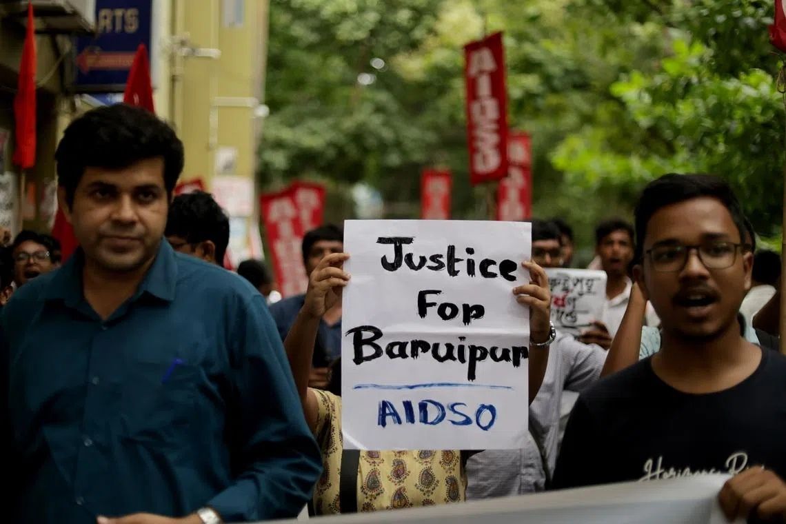 Police crack down on protest violence following child rape and murder in West Bengal