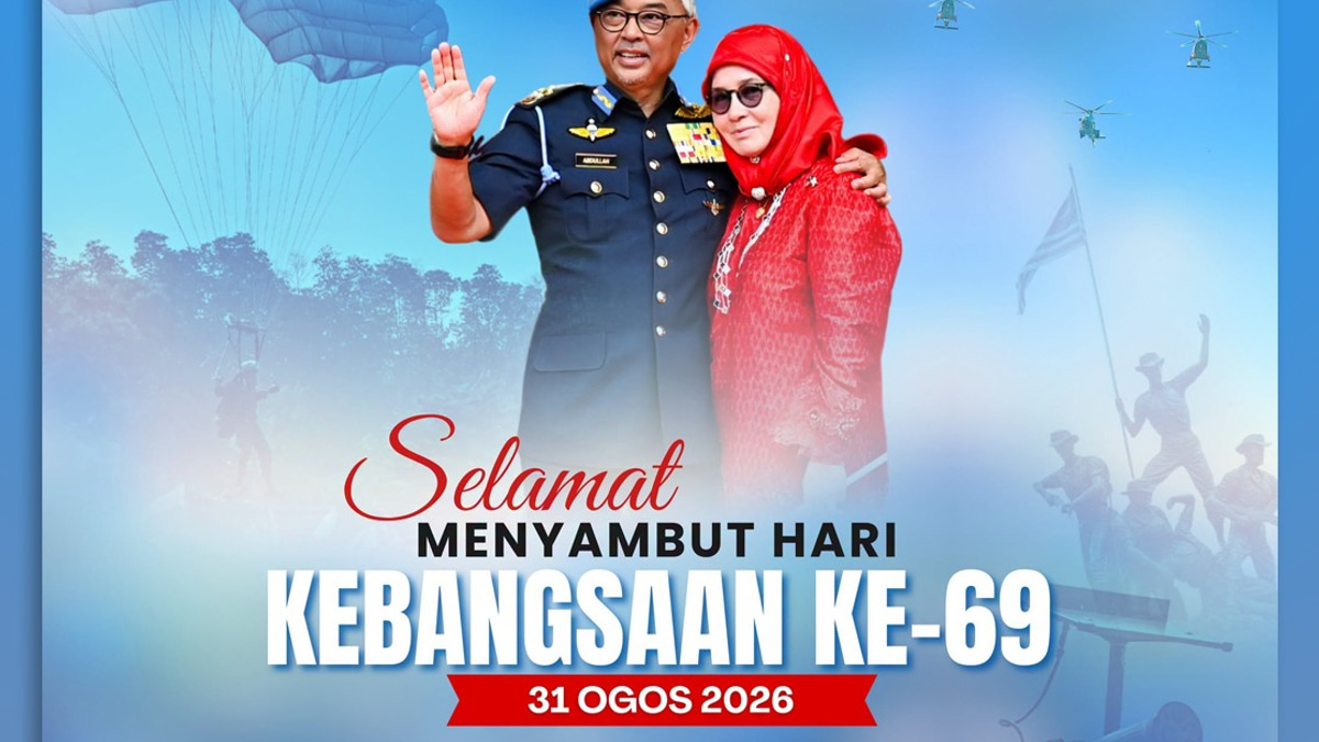 Sultan Pahang and Tengku Ampuan Mark 69th Merdeka Day with Call for Unity