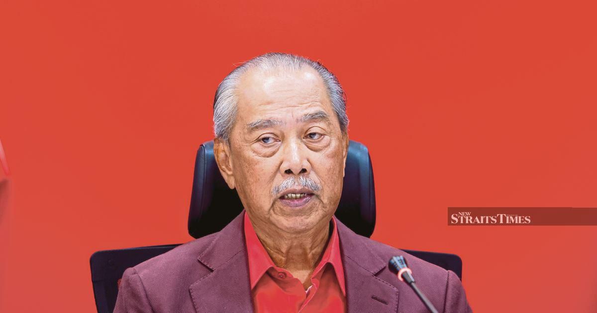 Muhyiddin Accuses Umno of Plotting Against Unity Government