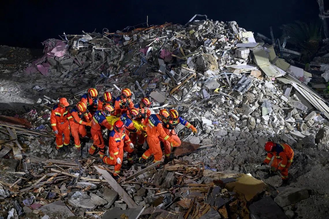 China Uses Explosives in Desperate Bid to Reach 34 Missing After Landslide