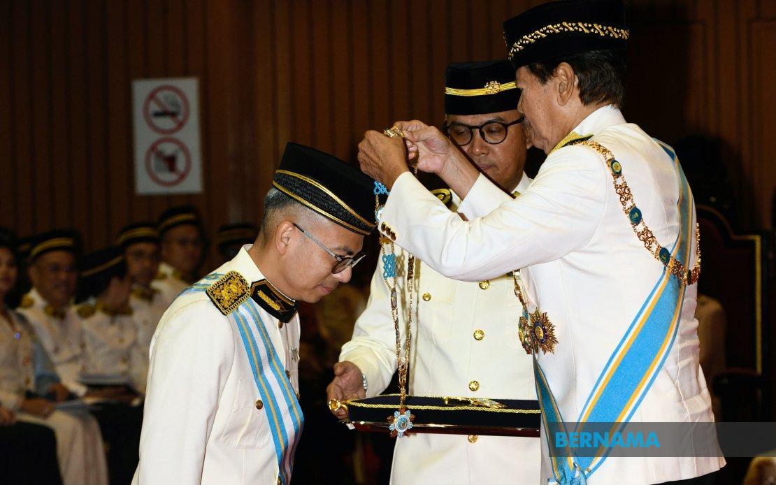 Fahmi Fadzil Elevated to Datuk Seri in Penang State Honours Ceremony