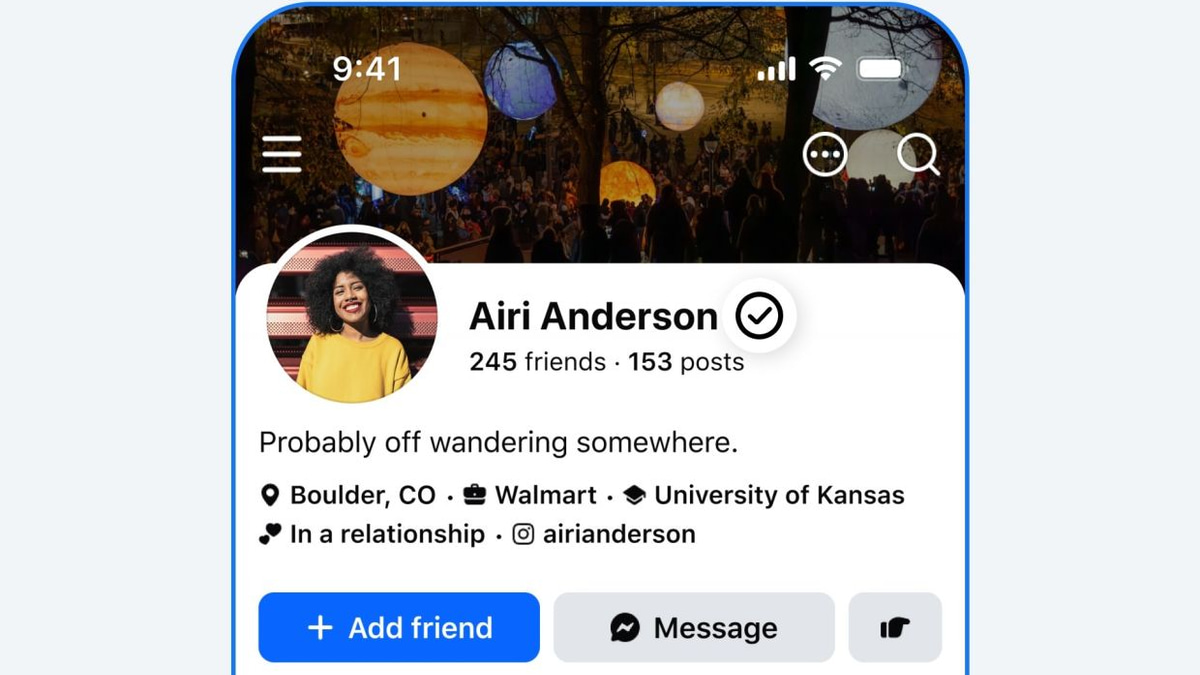 Meta Rolls Out Free Facebook Verification Badge Using Video Selfies