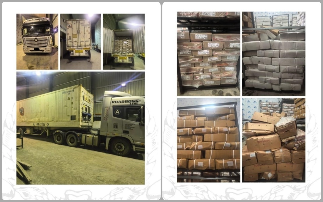 RM6.19 Million in Illegal Frozen Pork Seized in Miri Warehouse Operation