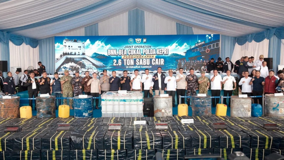 Indonesia Nets 10 Myanmar Nationals in Record Liquid Methamphetamine Seizure