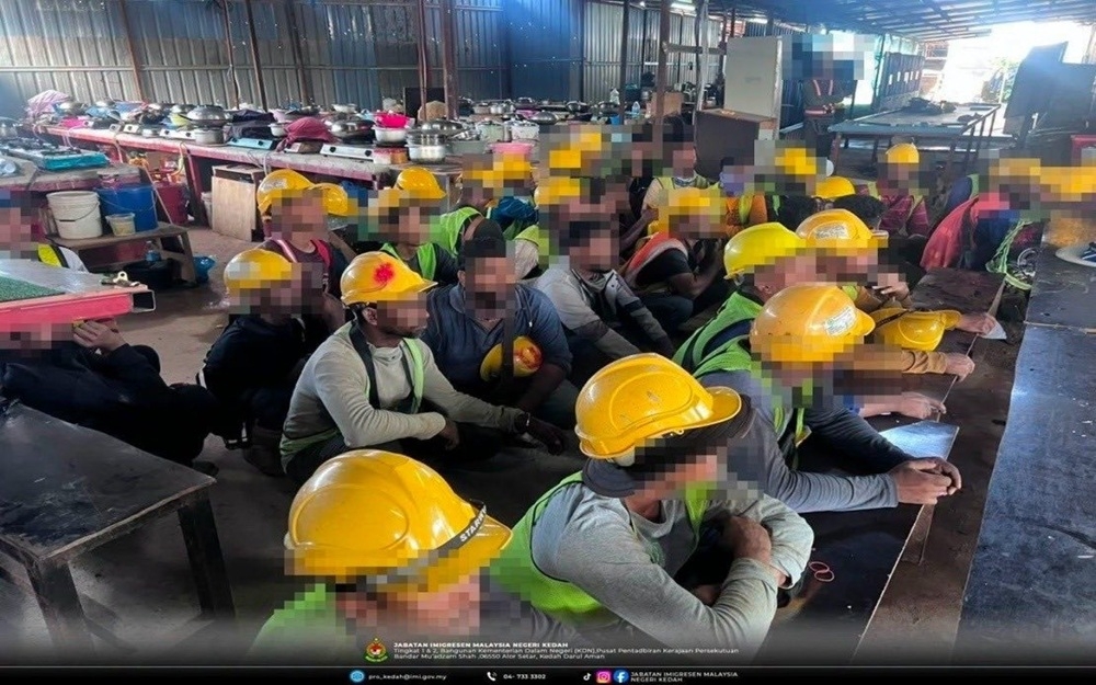 Immigration sweep at Kedah construction site nets 81 undocumented migrants
