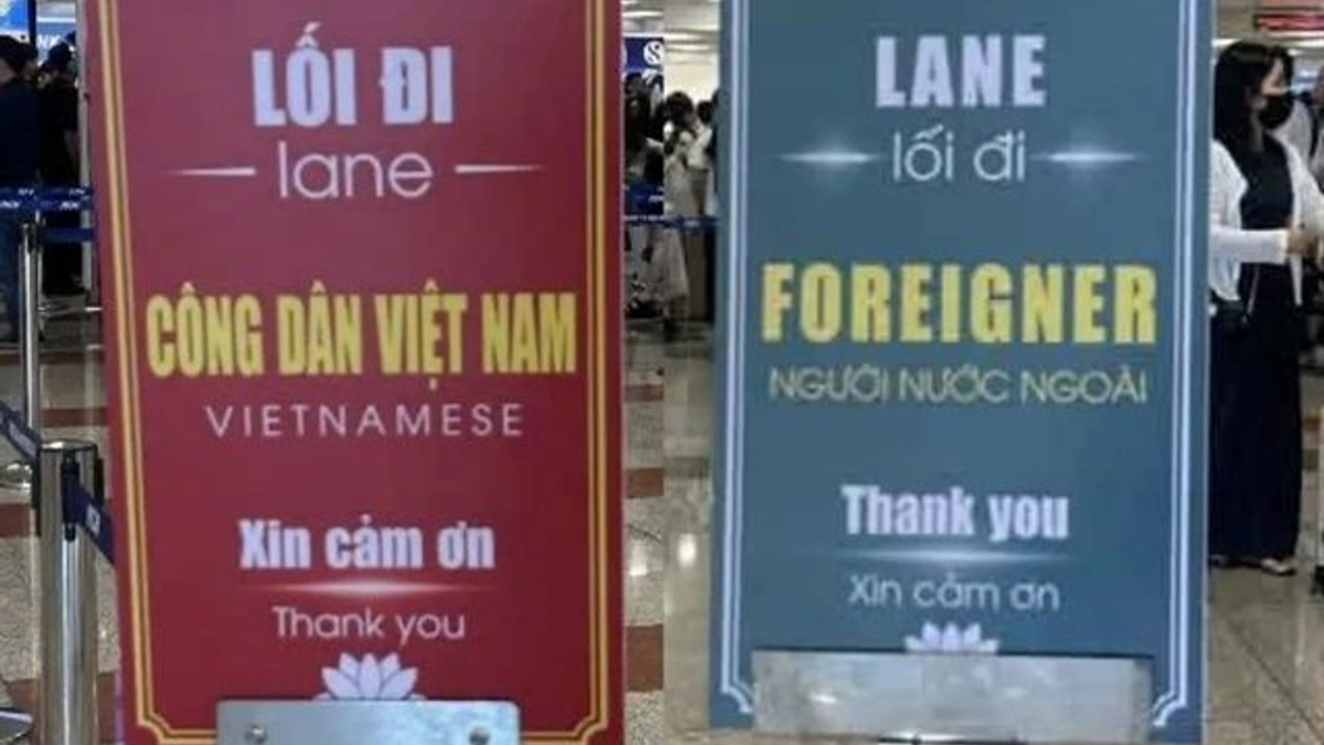 Vietnam's Noi Bai Airport Fast-Tracks Citizens Through Dedicated Immigration Lanes
