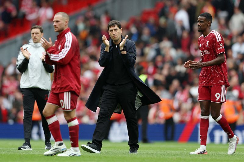 Iraola sees promise in Liverpool's revival despite winless start under new regime