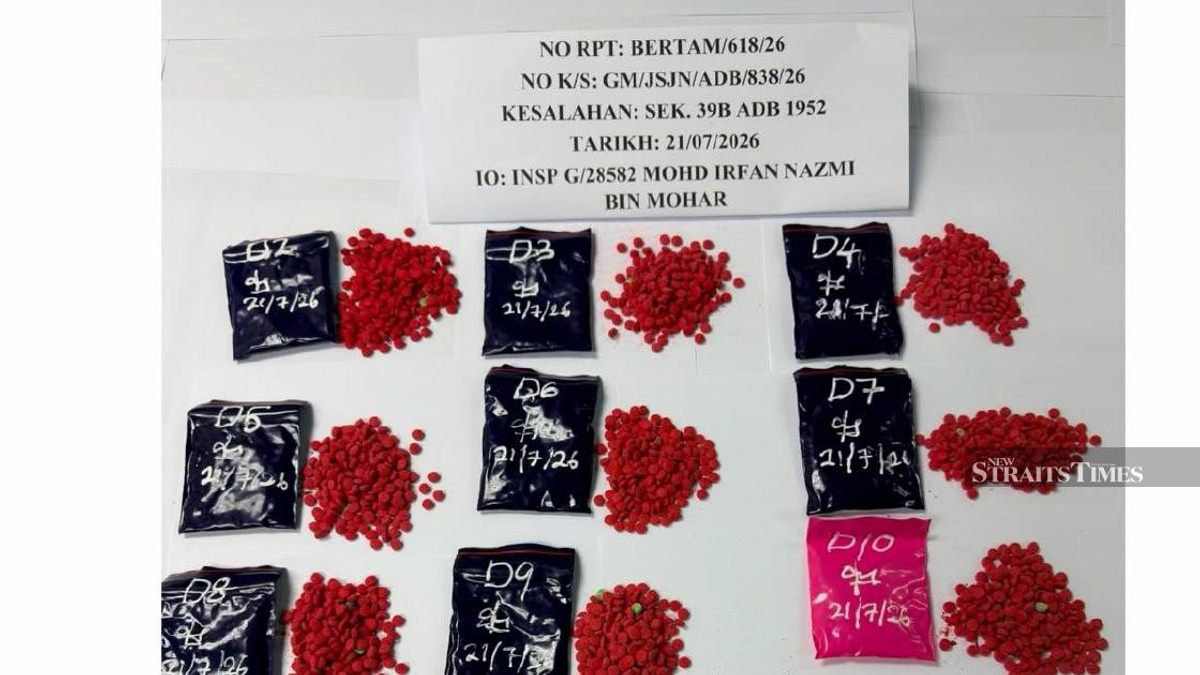 Two Myanmar Nationals Nabbed with 6,000 Yaba Pills in Gua Musang Drug Haul