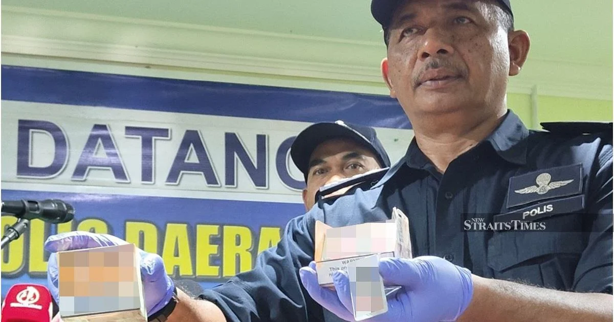 Major Drug Trafficking Ring Dismantled in Perlis; RM34.31 Million Cache Seized