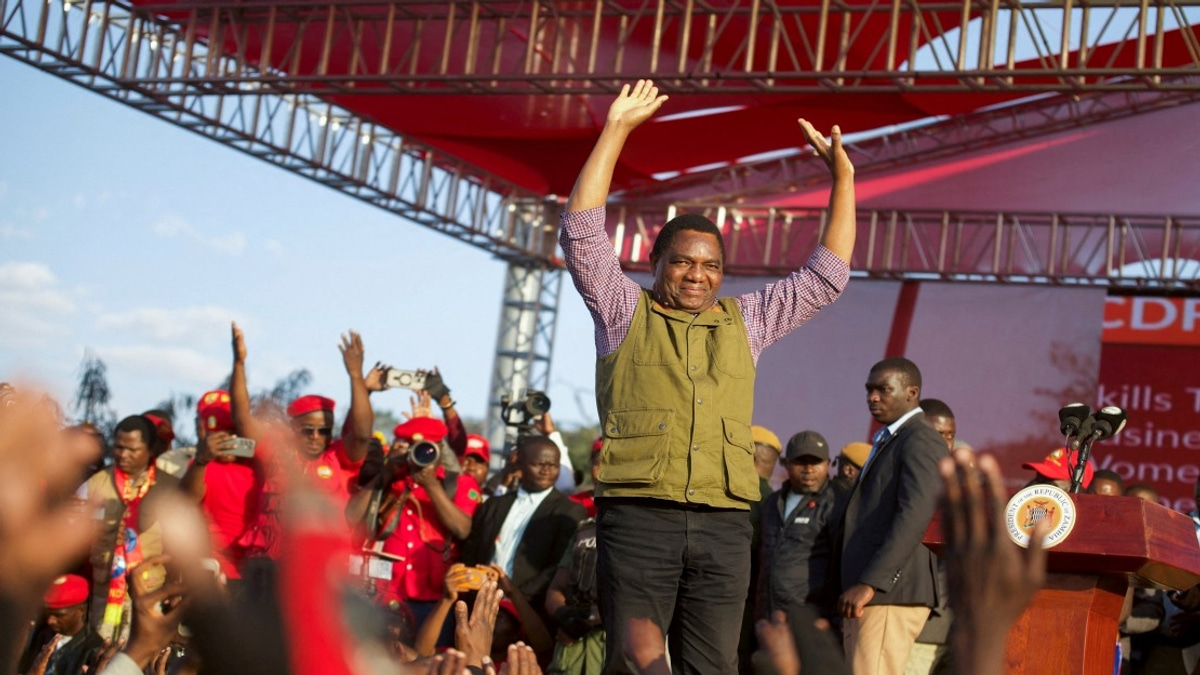 Hichilema Poised for Second Term as Zambian President After Strong Election Performance