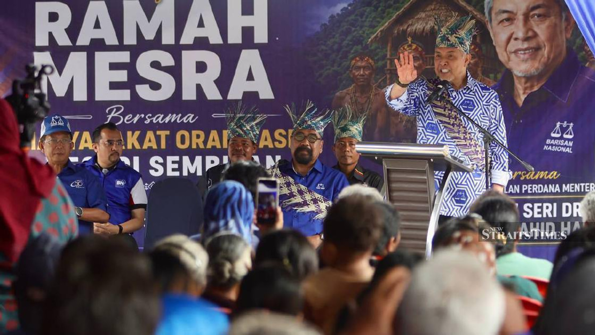 Zahid pledges dedicated Orang Asli liaison at Negeri Sembilan MB's office
