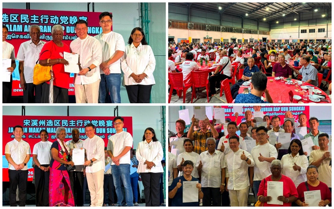 Four Decades of Wait Ends: 120 Families in Perak Receive Land Grants