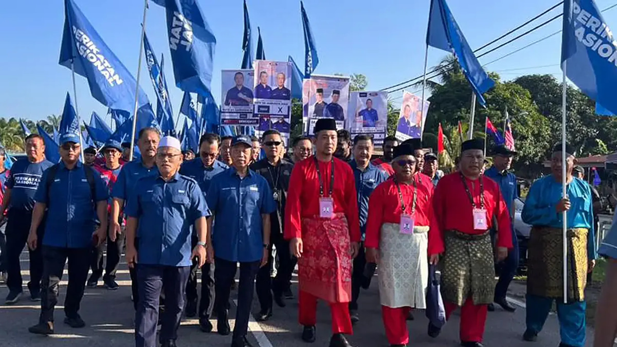 Muhyiddin rallies Perikatan Nasional supporters behind Bukit Kepong campaign