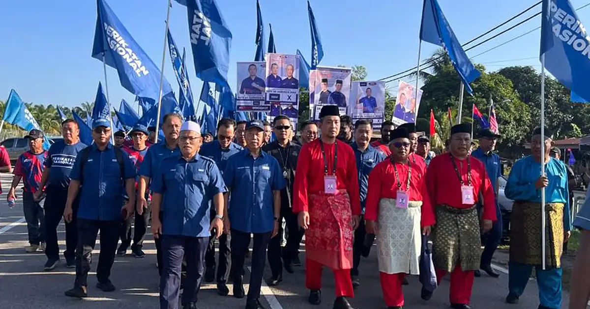 Muhyiddin rallies Perikatan Nasional supporters behind Bukit Kepong campaign