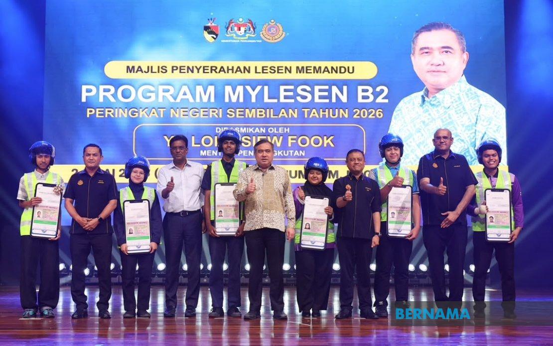 Transport Minister Urges MyLesen B2 Recipients to Prioritise Road Safety Over Speed