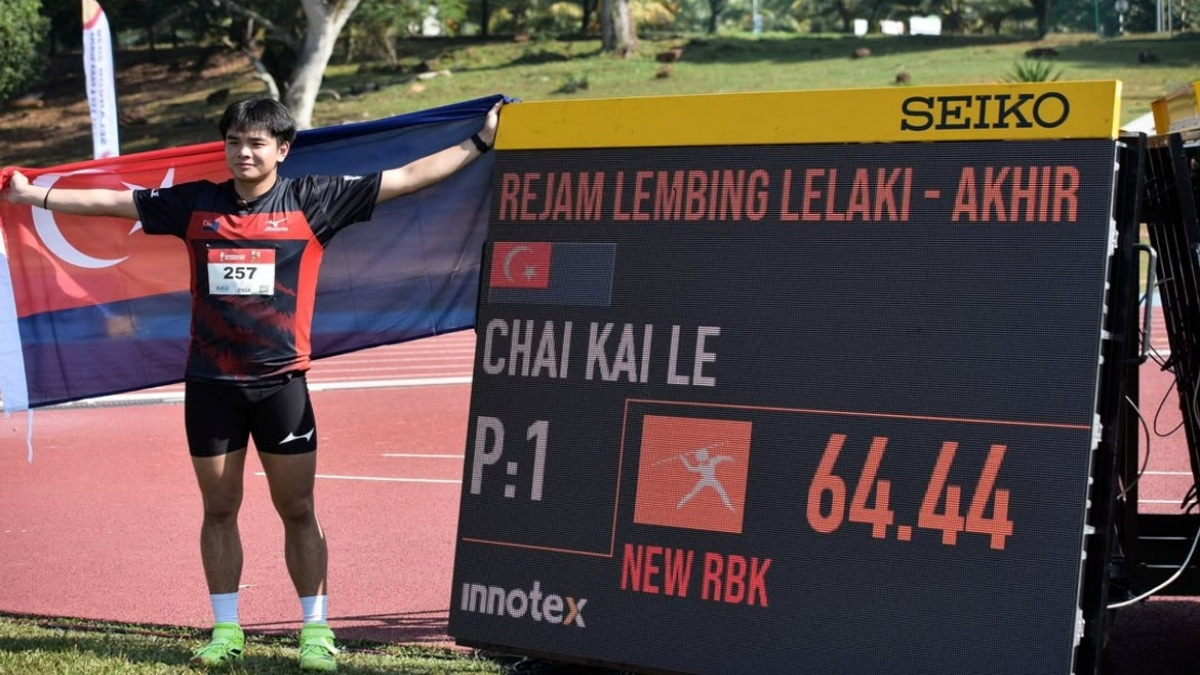 Johor's Kai Le Shatters 26-Year SUKMA Javelin Record at Selangor Games