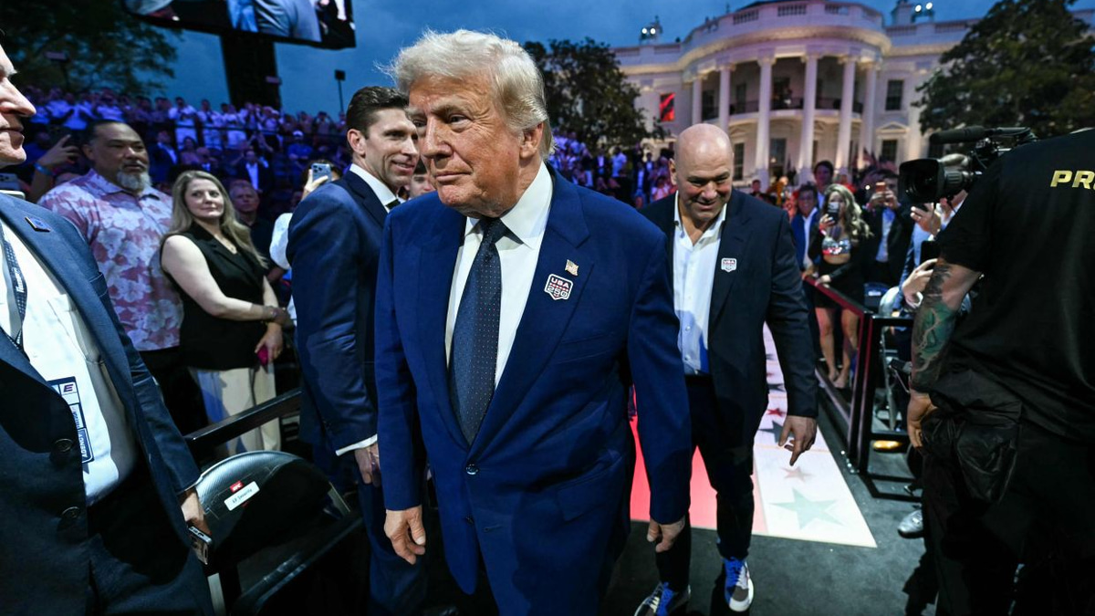 Trump marks 80th birthday with unprecedented UFC event at White House