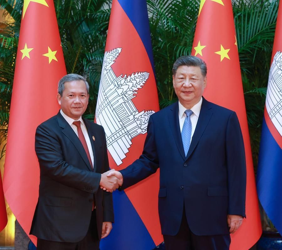 Xi and Hun Manet Reaffirm Strategic Partnership as China-Cambodia Relations Deepen