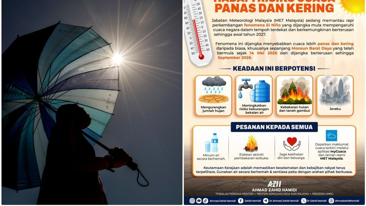 Malaysia braces for prolonged El Niño as DPM calls for water conservation and vigilance