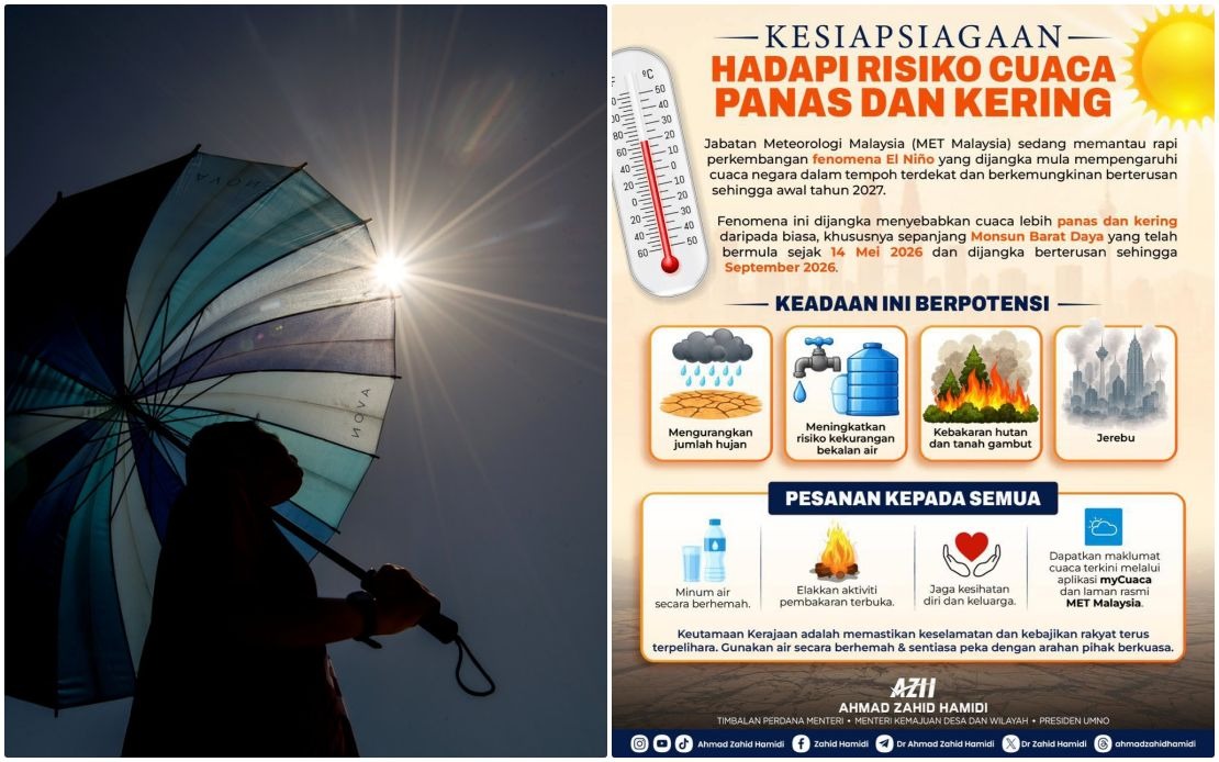 Malaysia braces for prolonged El Niño as DPM calls for water conservation and vigilance