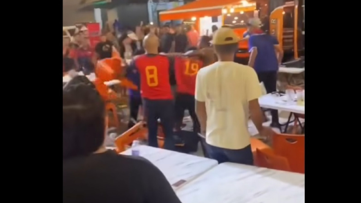 Twelve arrested in Johor Bahru following violent clash at World Cup final screening