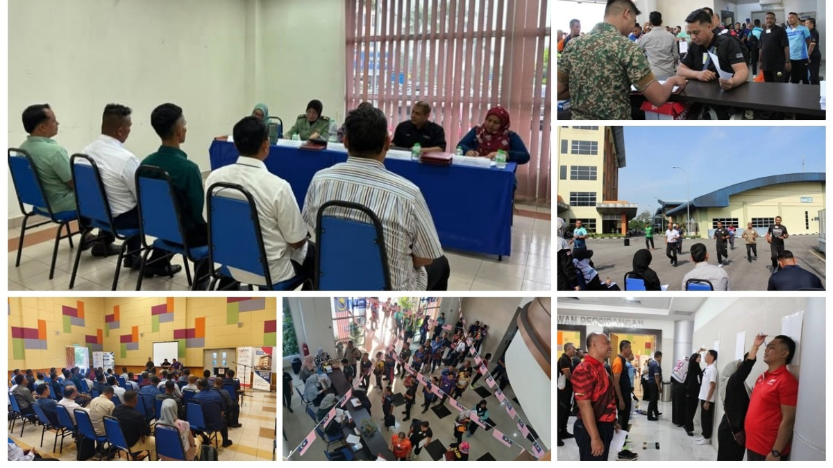 147 Former Military Personnel Complete Interview for MRSM Warden Posts