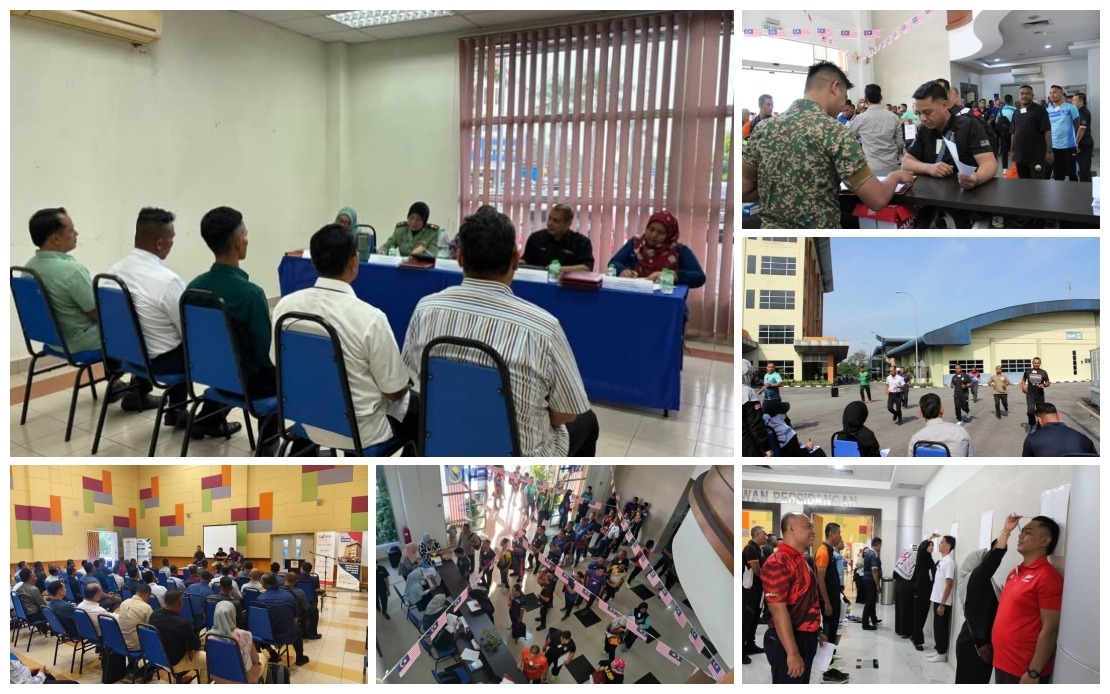 147 Former Military Personnel Complete Interview for MRSM Warden Posts