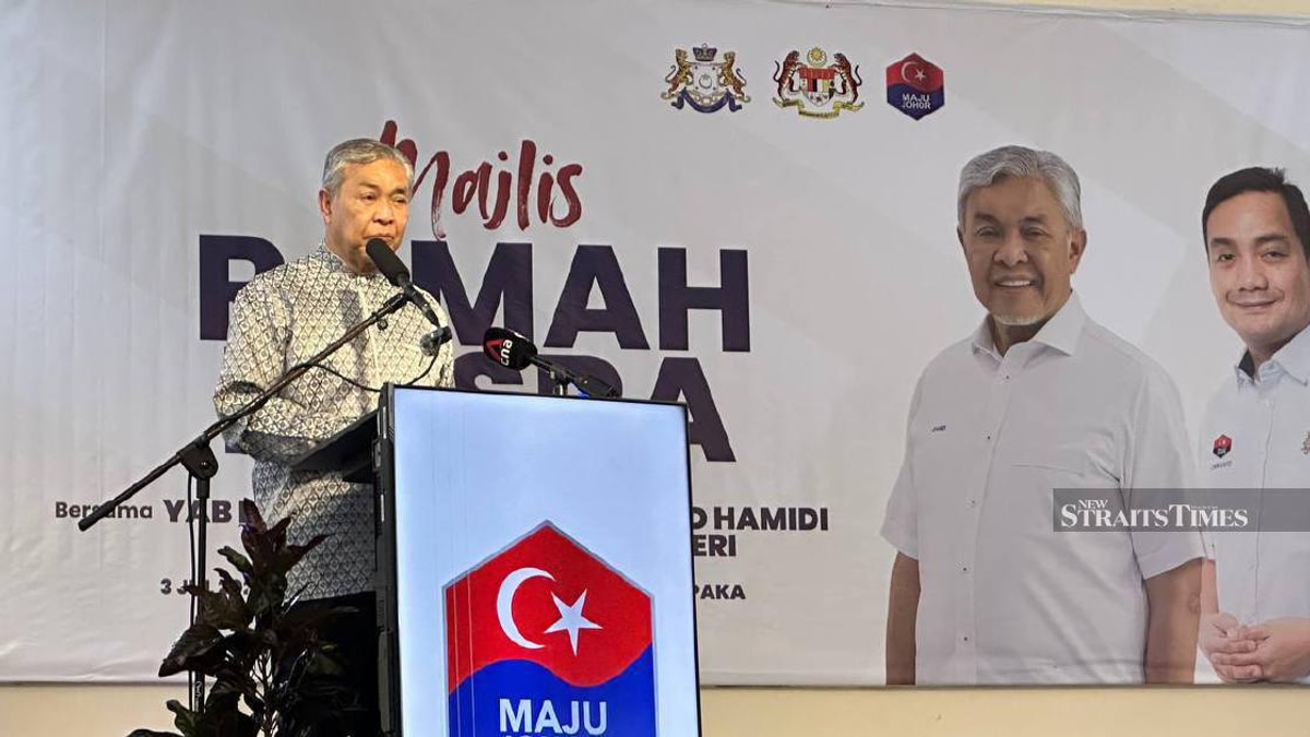 Zahid Calls For Fresh Start As Coalition Enters Johor Election Phase