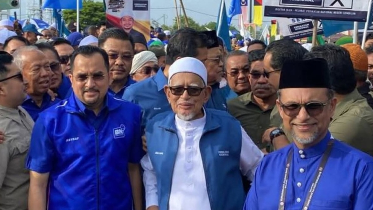 Perikatan and Barisan to jointly campaign in Negeri Sembilan state election, says PAS leader Hadi