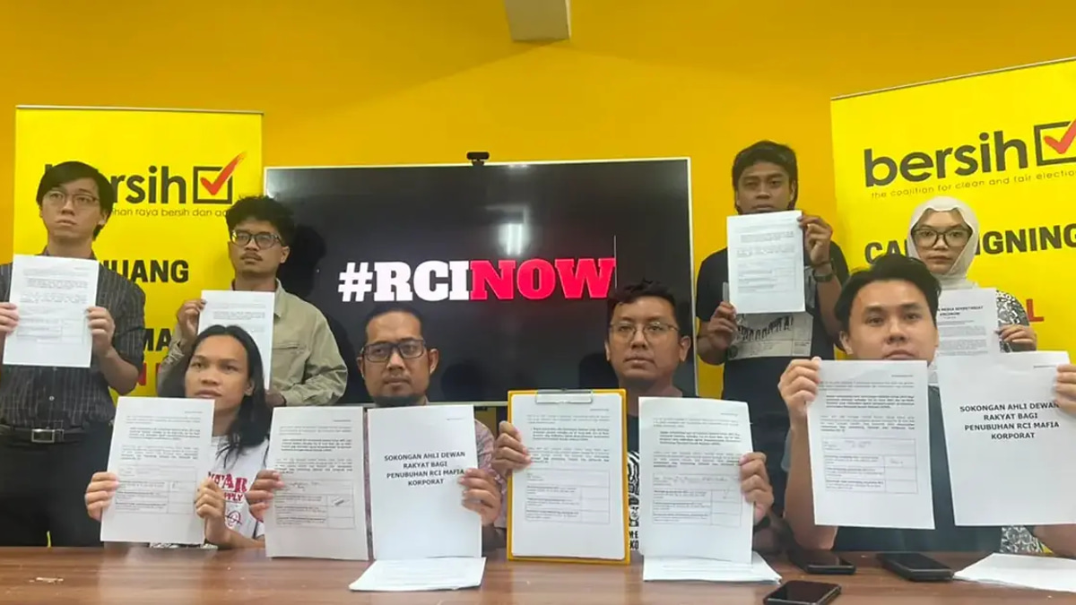 Bersih Claims Cross-Party Support for RCI Investigation into 'Corporate Mafia' Allegations