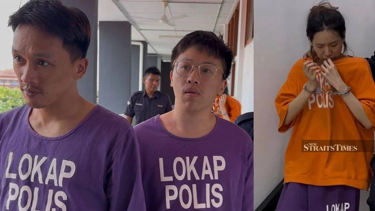 Death penalty possible as two brothers and woman face MDMA trafficking charges in Johor