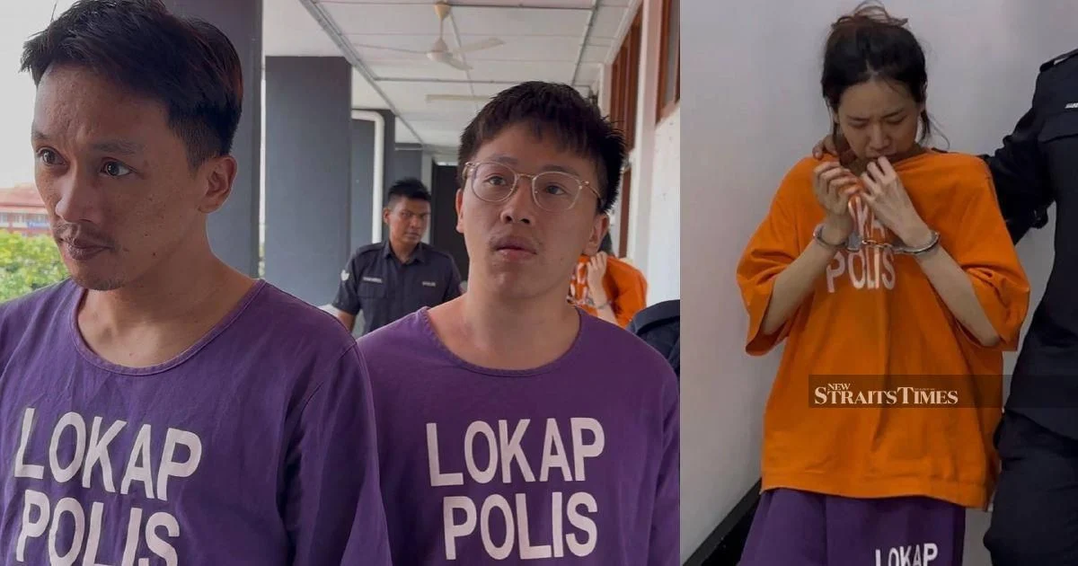 Death penalty possible as two brothers and woman face MDMA trafficking charges in Johor