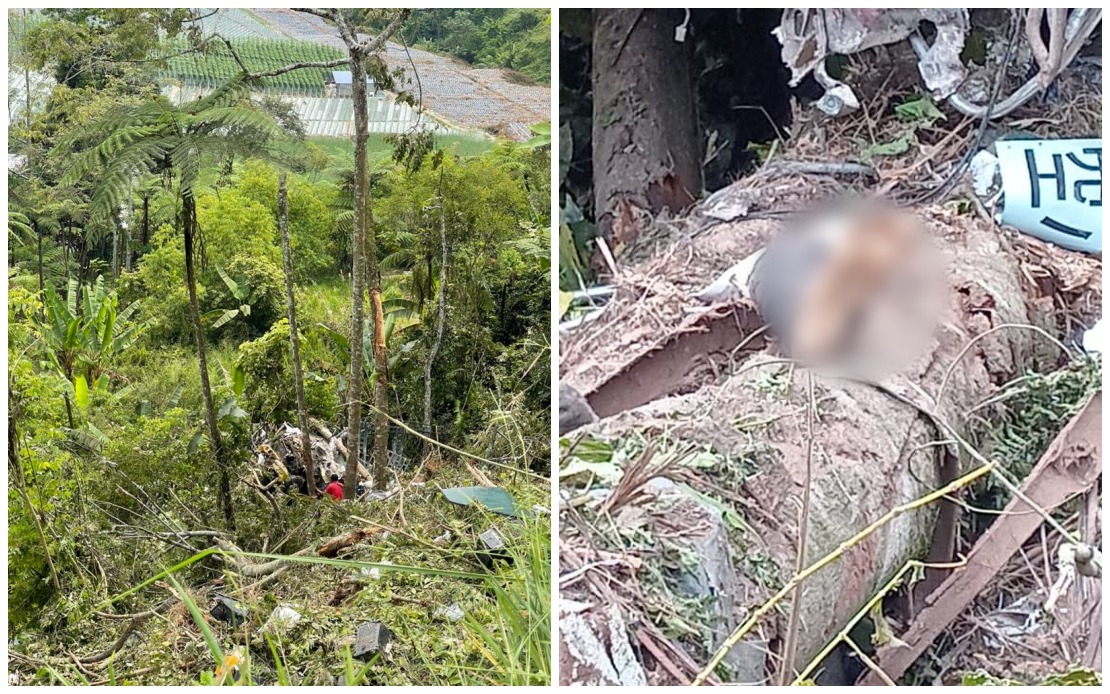 Lorry Driver Dies After Vehicle Crashes Into 150-Foot Ravine Near Pos Blau-Lojing