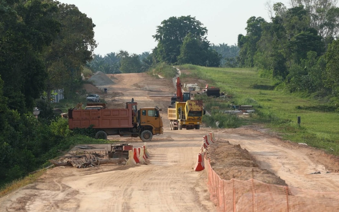 Lukut-Kampung Sirusa Road Project Advances Ahead of Schedule with 60% Progress