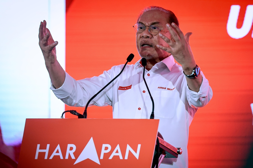 Anwar Ibrahim launches Negeri Sembilan campaign push to energise Pakatan's electoral prospects