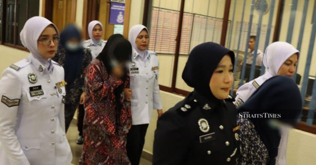 Three women, two teenagers, face court over dangerous 'Superman' motorcycle stunts in Kuantan