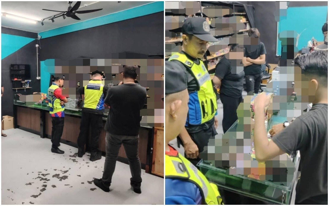 Kangar Council Seizes 400 Vape Liquid Units in Crackdown on Illegal Sales