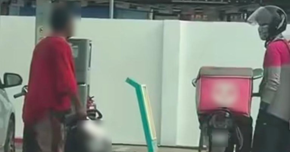 Man arrested after brandishing cleaver at petrol station attendant in Kuala Terengganu