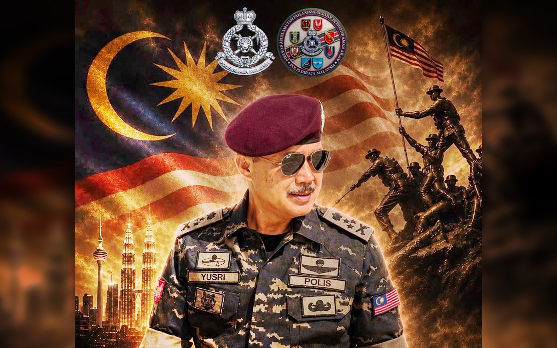 Police Chief Exchanges Motorcycle for Horseback at Malaysia's 69th National Day Parade