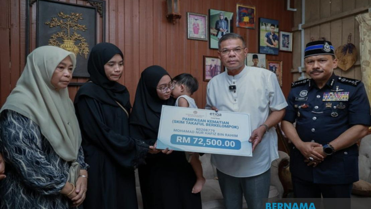 PDRM Fast-tracks Welfare Package for Family of Sabah Officer Who Died in Electrical Accident