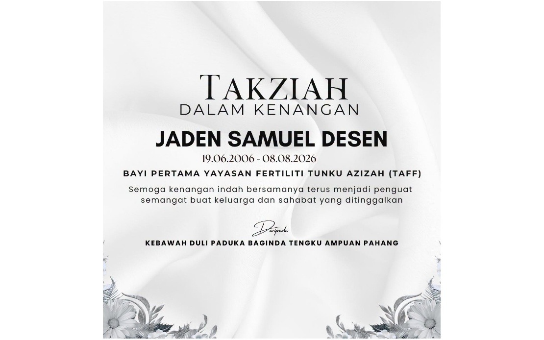 Tunku Azizah Mourns Death of First IVF Baby Born Through Her Foundation