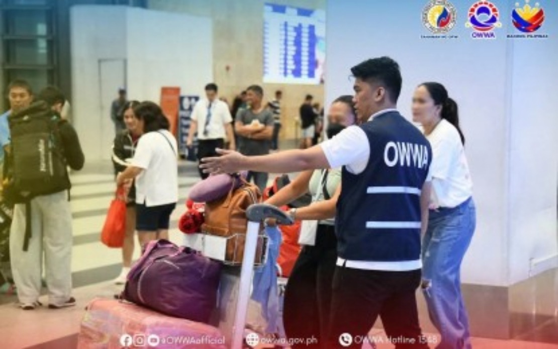 Philippines Maintains Repatriation Operations for West Asian Workers as Crisis Demand Moderates