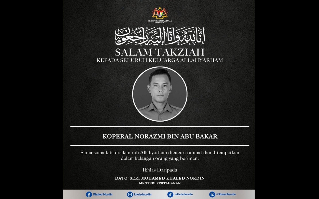 Government and Defence Ministry Mourn Loss of Two Army Personnel in Training Accident