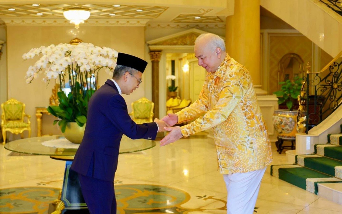 Sultan Nazrin Briefed on Perak's Digital Infrastructure Push