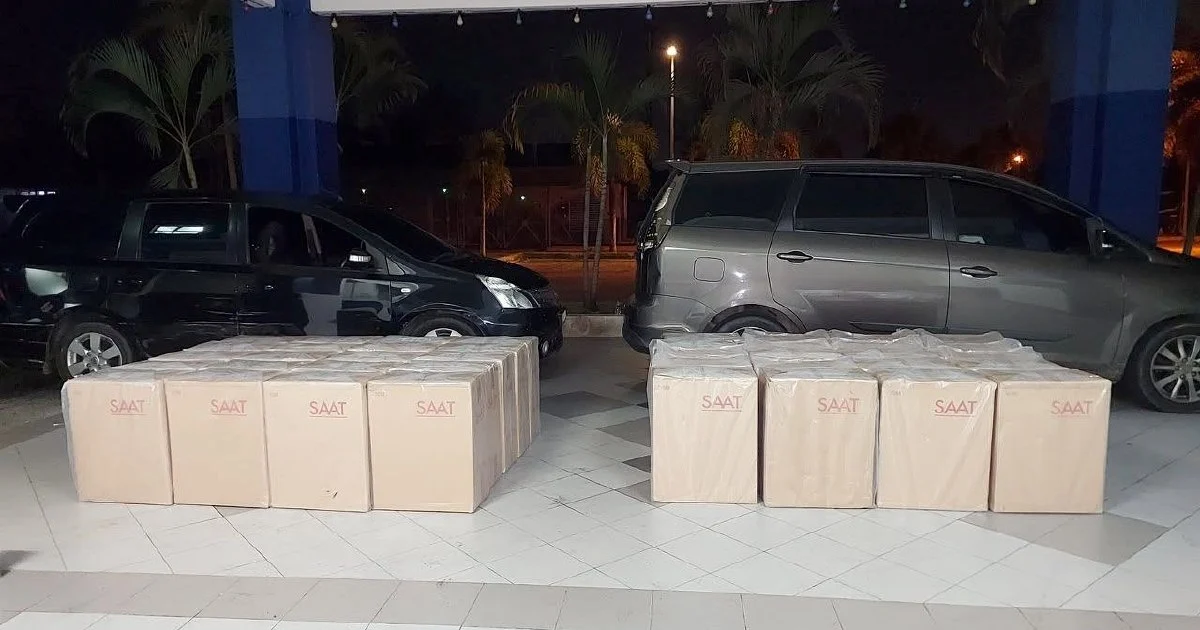 Chase in Kelantan Nets RM813,000 in Contraband Cigarettes; One Arrested