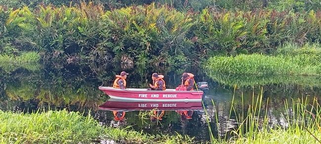 Rescue teams continue three-day search for man feared killed by crocodile in Brunei river