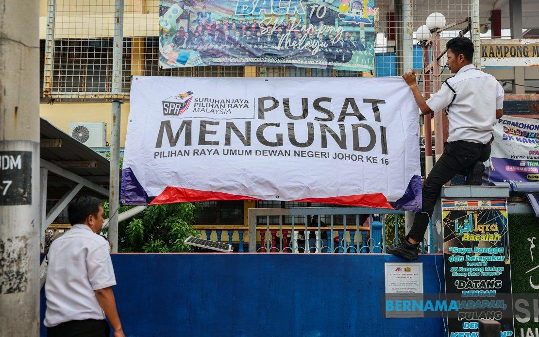 More Than 2.7 Million Johoreans Vote in State Election Today